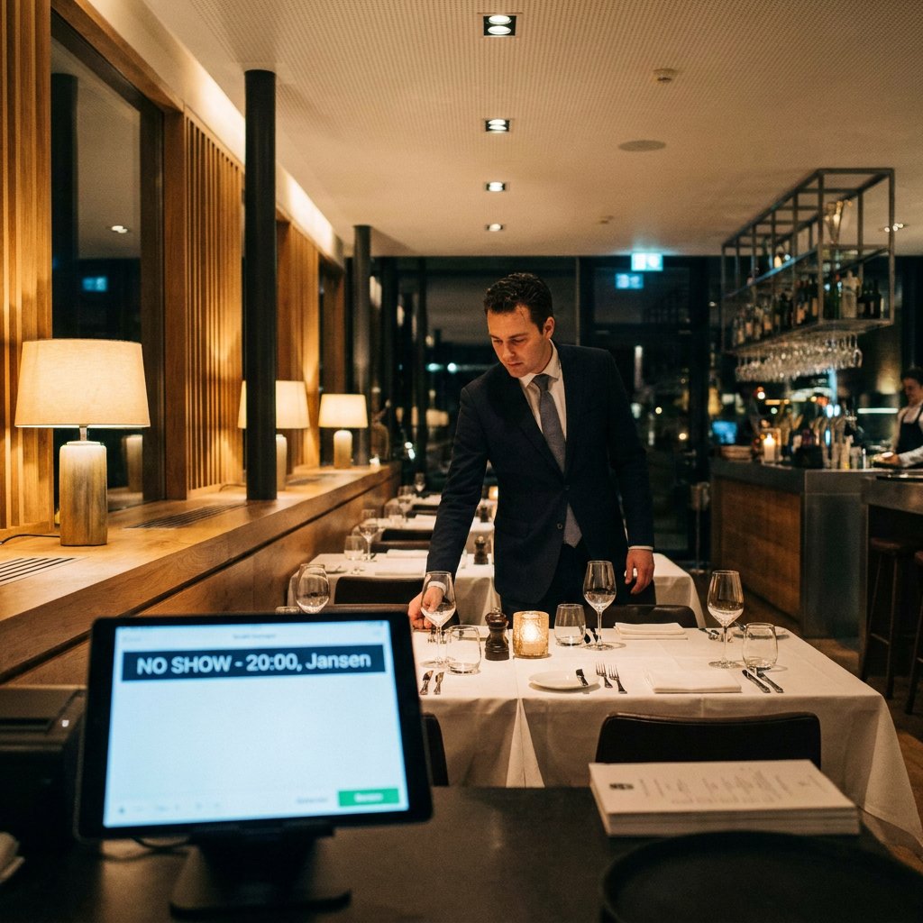 No-show kosten restaurant