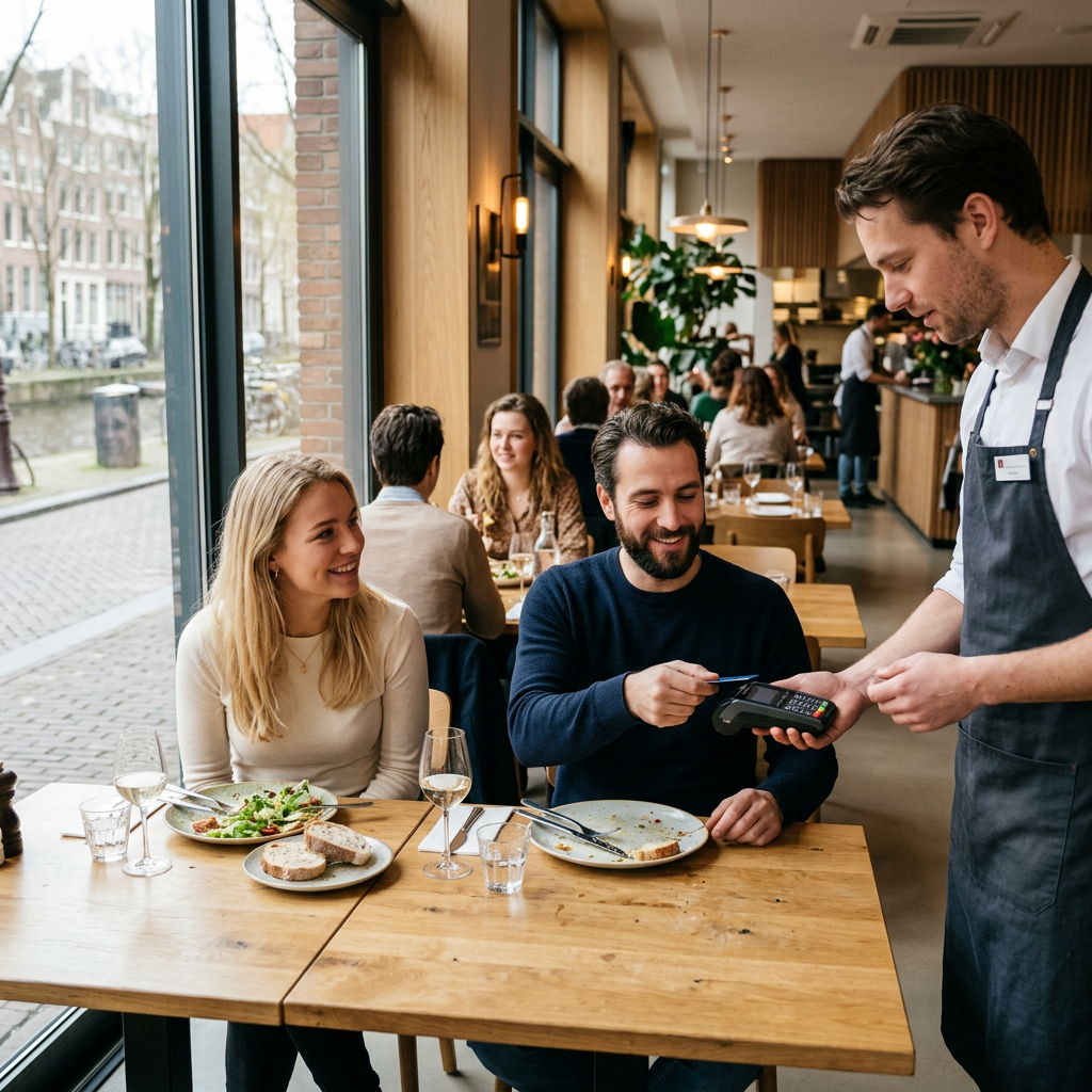 Aan tafel betalen