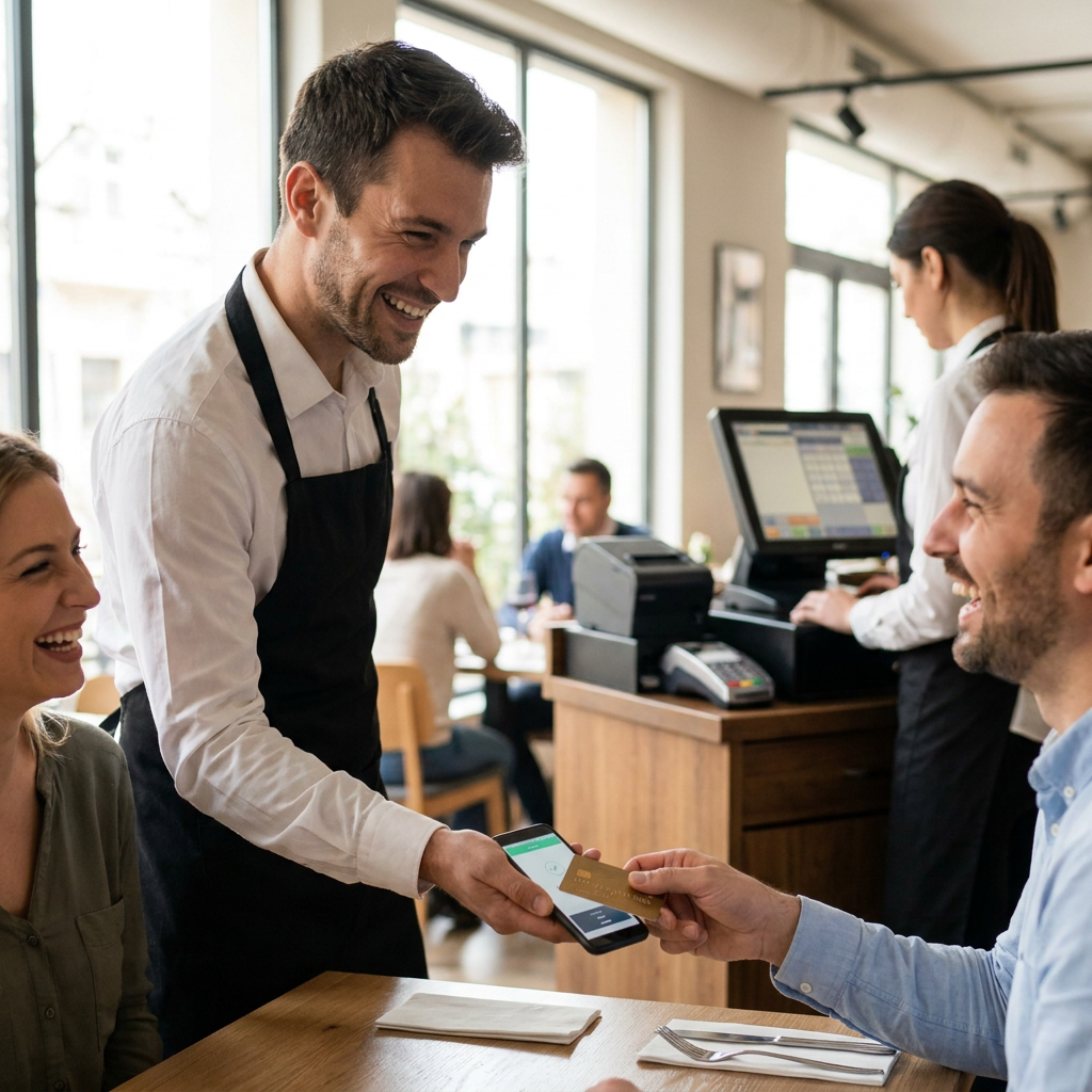SoftPOS vs POS tradizionale per ristorante